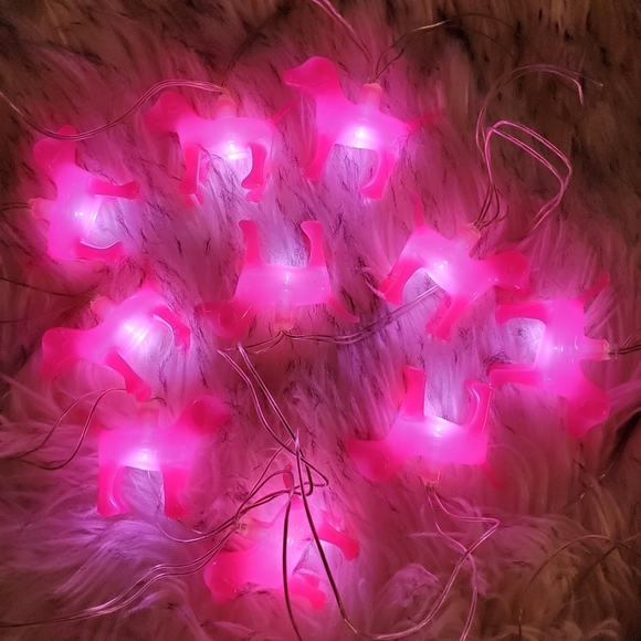 PINK Victoria's Secret Other - Victorias Secret PINK 2018 Super Rare Puppy Dog Logo String Lights
